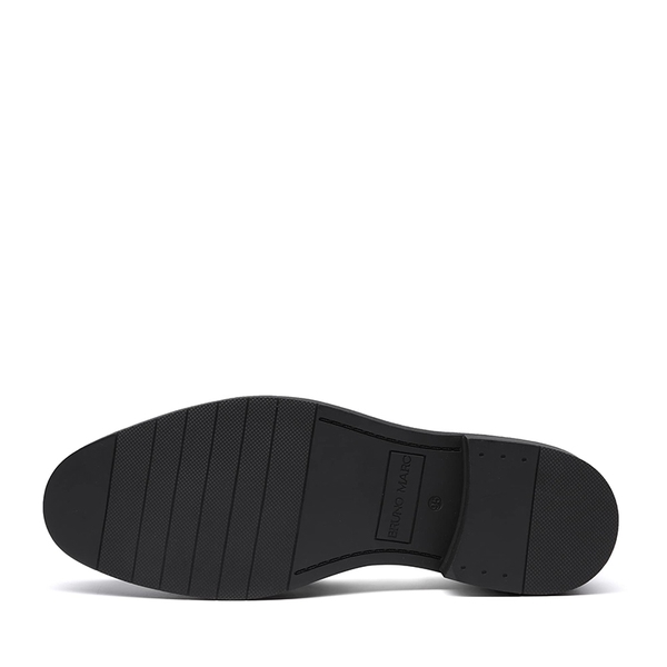 Men's Slip-On Tuxedo Dress Shoes - BRIGHT BLACK - 5